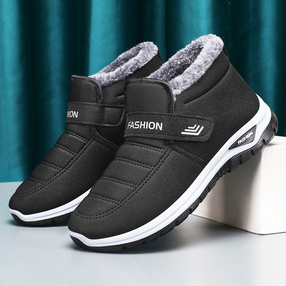 snow boots winter 2025 foreign trade new dad shoes foreign trade wholesale leisure cotton boots cross-border velvet warm cotton shoes
