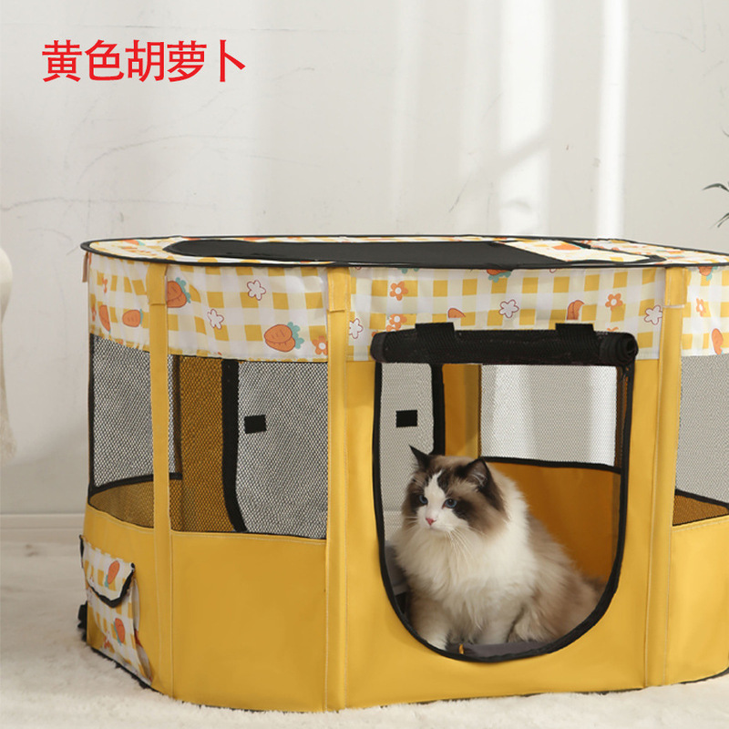 国境を越えた猫の分娩室、通気性のある猫小屋、犬小屋、折りたたみ式ペット分娩室、密閉型猫分娩室、ペットテント|undefined