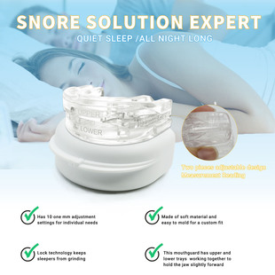 Cross-Border Products Adjustable Braces and Braces Anti Snore Device Anti Snore Mouthpi