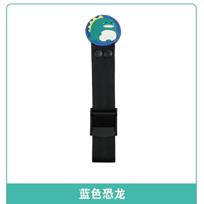 seat belt adjustment retainer: Other Automotive Safety Supplies - safety-belt-feather-blue-dinosaur