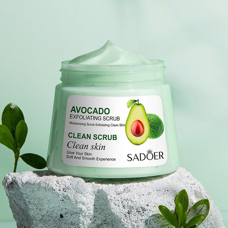 Cross border sadoer avocado Scrub