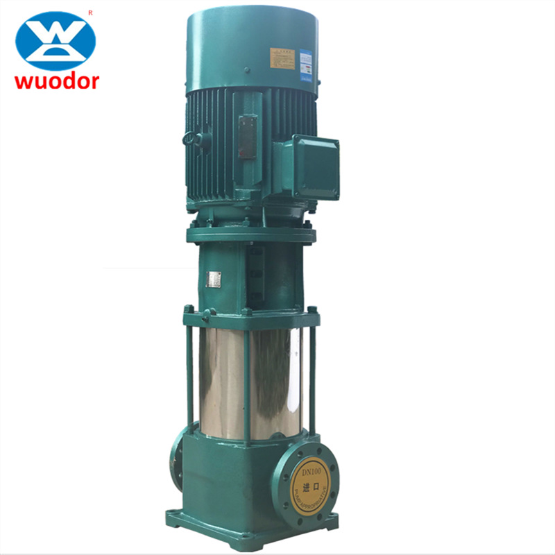 125GDL100-20X3立式不锈钢多级泵 惠州沃德循环水管道增压离心泵