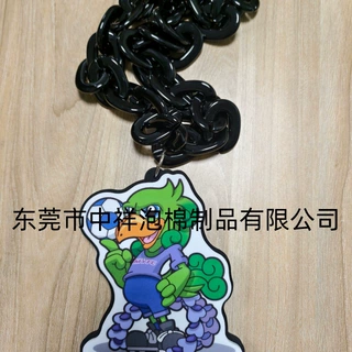 eva吊坠大奖牌NBA橄榄球队挂件项链NFL体育球迷跨境饰品
