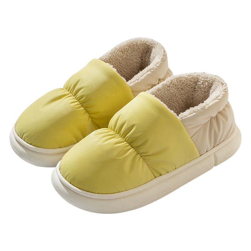 Лидани топает на дерьмо хлопчатобумажные тапочки мужские зимние сумки и бархат