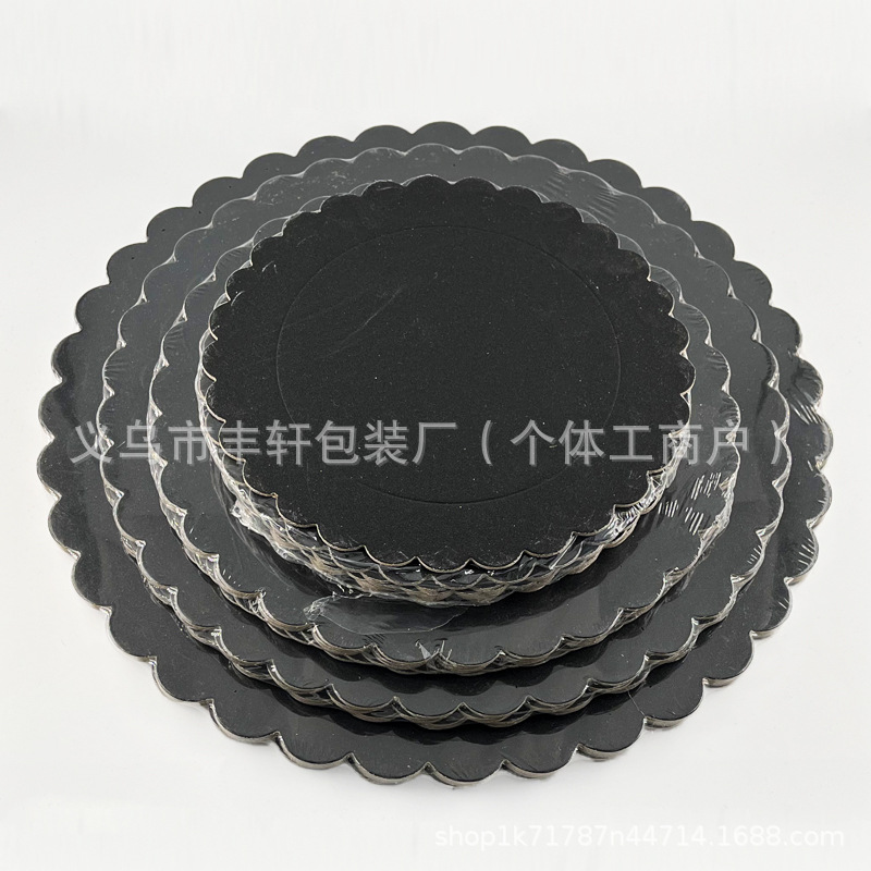 Fabricante al por mayor base de pastel de cebolla dorada cartón de color almohadilla de pastel redondo base de pastel de cumpleaños embalaje horneado