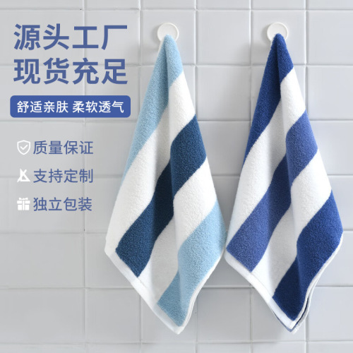 Pure cotton A-grade wholesale thick soft absorbent bath towels for home use, high-yang face towels, 100% cotton, as a gift.