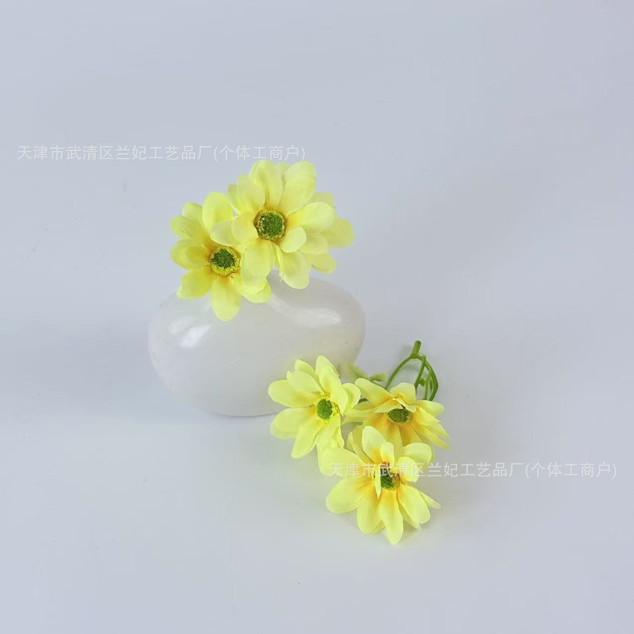3 horquillas flor lila flor flor artificial accesorios de bricolaje hechos a mano caja de flores caja de regalo con mano horquilla decorativa transfronteriza