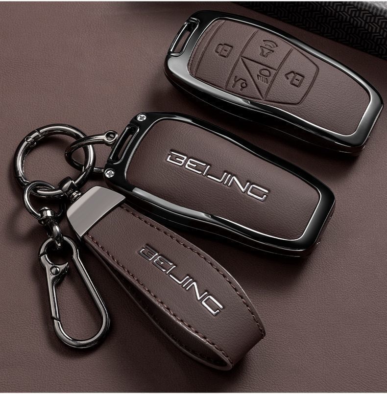 2026 new Beijing BJ30 key case, compatible with 25/26 models, off-road BJ40 extended-range version, BJ60, and BAIC EU5, with an X7 buckle