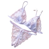 Нижнее белье, кружевной купальник, сексуальная пижама, комплект, штаны, 2 предмета