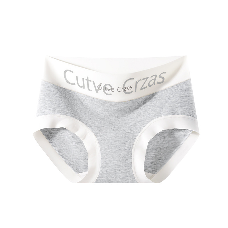 Cintura media de algodón puro 10A entrepierna antibacteriana archivo largo 2025 nuevo estilo sin costuras transpirable más tamaño calzoncillos deportivos para niñas