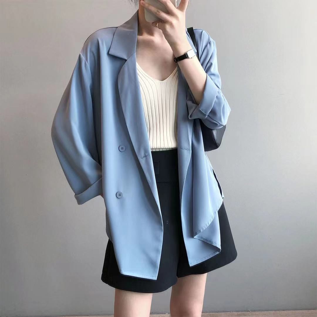 Women's Coat Long Sleeve Blazers Elegant Solid Color display picture 11