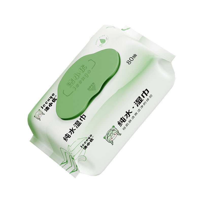 使い捨ての純水ウェットティッシュの新しい赤ちゃんの手の口のウェットティッシュの80は大きくて厚い母子のウェットティッシュのメーカーを引き出して卸売りします。|undefined