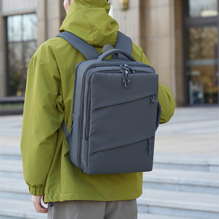 2025 New Business Casual Computer Backpack Student School Bag Water-Repellent Backpack Customizable Logo Multifunctional Bag