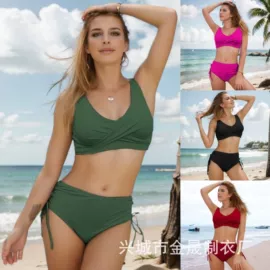 连体泳衣;比基尼