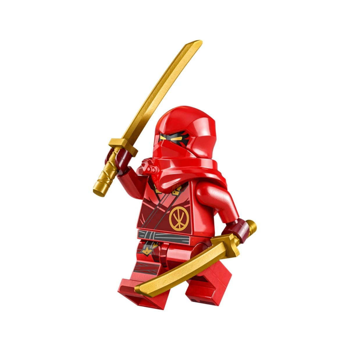 Собранная минифигурка ниндзя, совместимая с Lego, различные оружия, 8×4×3 см