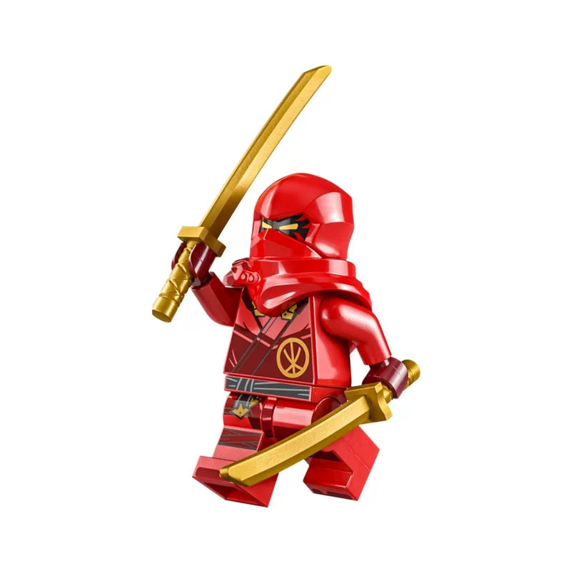 Собранная минифигурка ниндзя, совместимая с Lego, различные оружия, 8×4×3 см