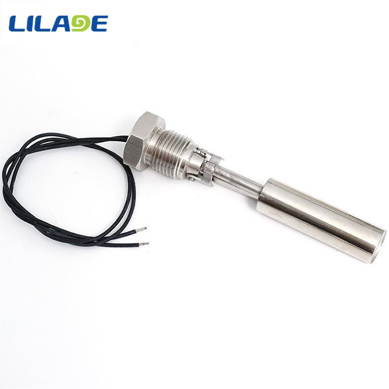 304不锈钢螺纹纯钛开关侧装浮球液位开关卫生使用电缆浮球液位开