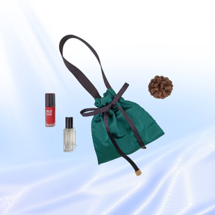 Wholesale handy gift tote bag creative exquisite silk cloth wristlet with gift satin candy bag