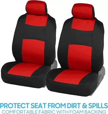 Export, Suitable for All – Seat cushion, seat cover - red-2-piece-set-single-seat