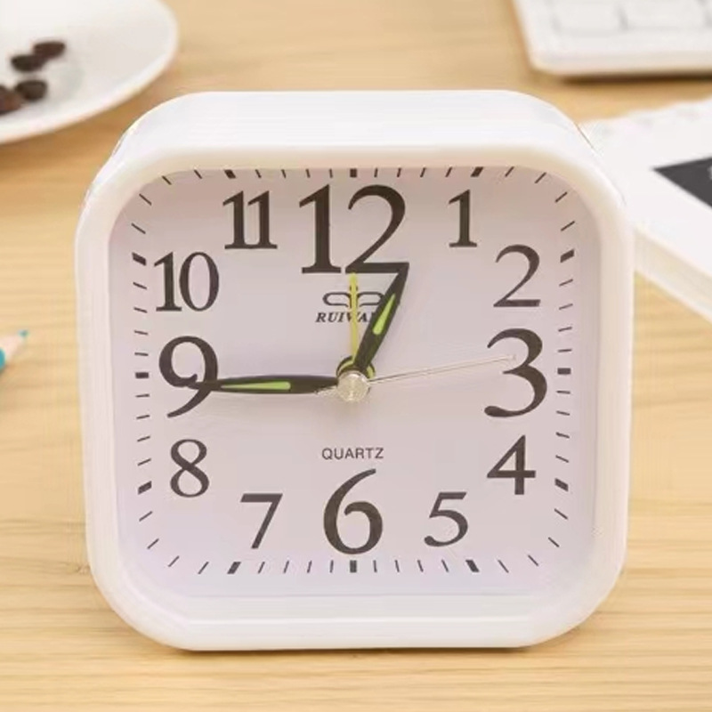 Directo de fábrica Grande digital simple tridimensional moda decoración del hogar despertador estudiante mudo creativo despertador pequeño reloj despertador