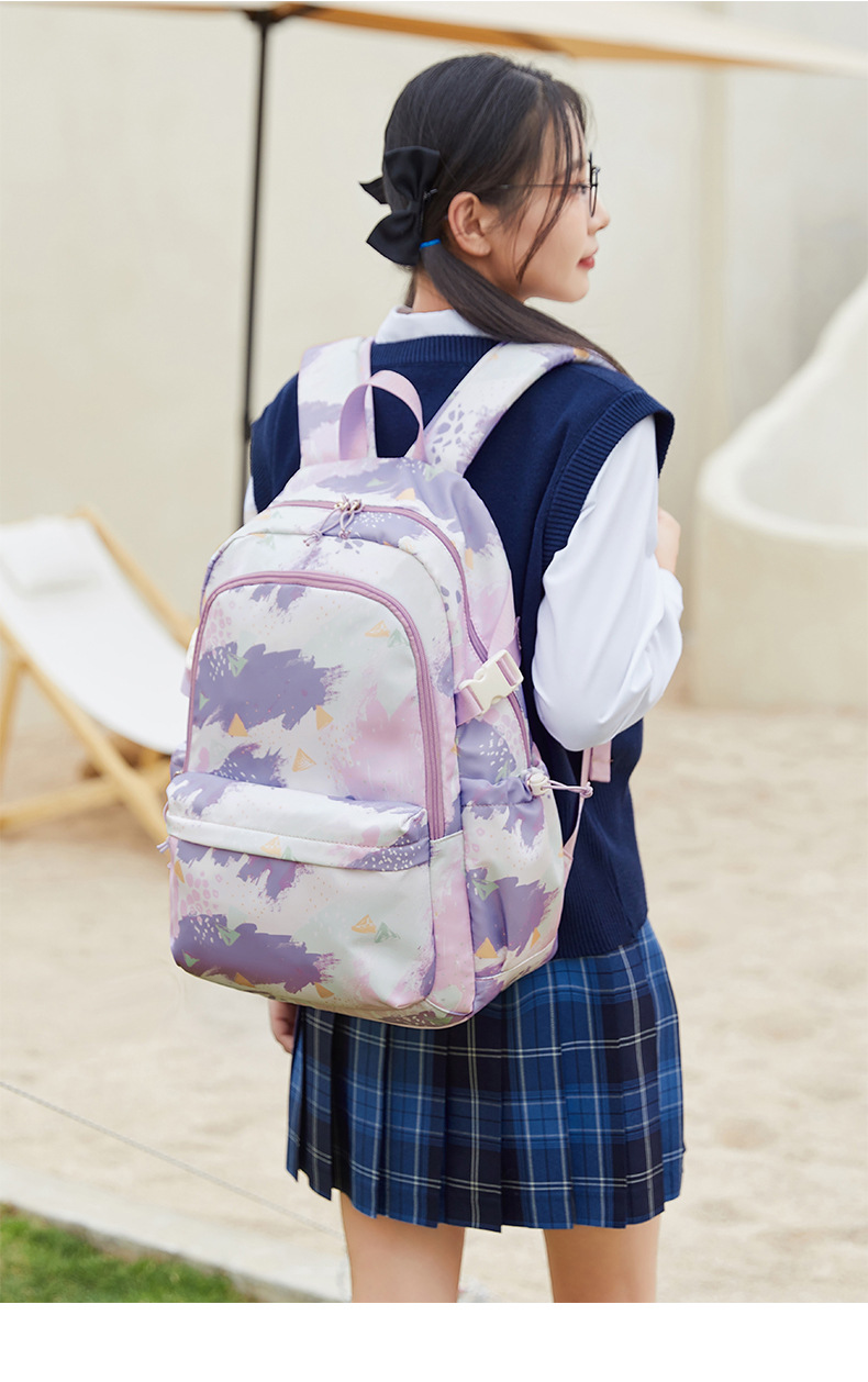 Impermeable Pintada Colegio A Diario Mochila Escolar display picture 2