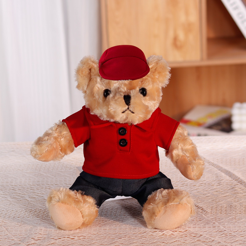 Camiseta roja Polo Bear