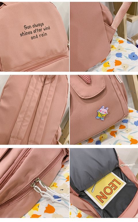 Bunny Ear Backpack Details