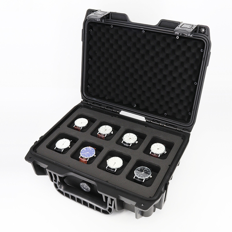 Caja de almacenamiento de reloj de gran capacidad transfronteriza caja de carro multi-especificación 20-bit 40-bit caja de exhibición de herramienta portátil protectora