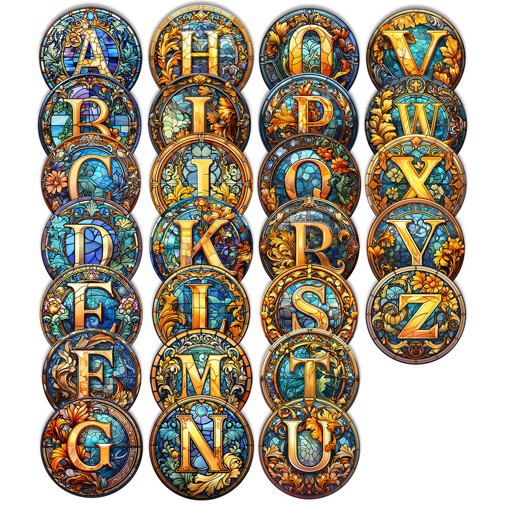 26 letras colgantes colgantes de cadena acrílica fabricantes de colgantes para el hogar al por mayor con colgantes de cadena