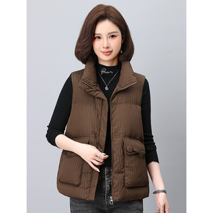 [Buke] 24 Winter Hangzhou Italian Leisure 80 White Duck Down Vest