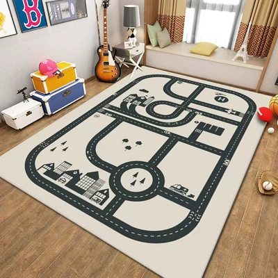 Avtomobil döşəmə paspasları — Road Car Floor Mat - climbing-mat-02-crystal-velvet-4060cm