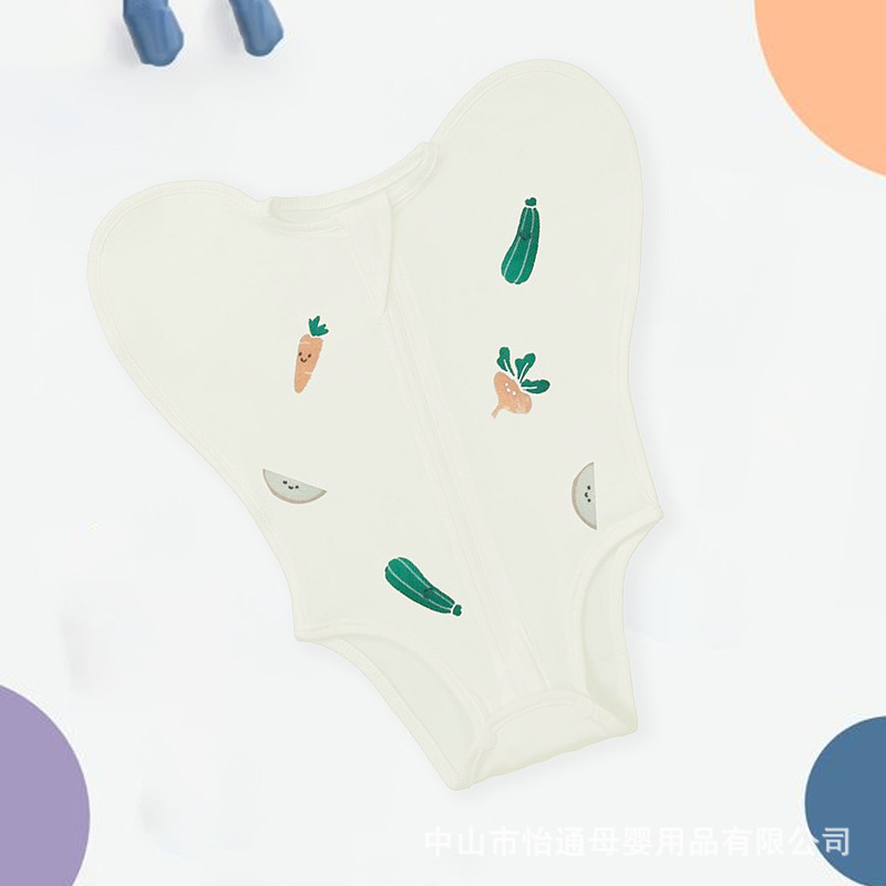 Cotton Baby Swaddling Anti-startling Newborn Baby Spring and Autumn Sleeping Bag Summer Cotton Thin Sleeping Bag Hand Legs