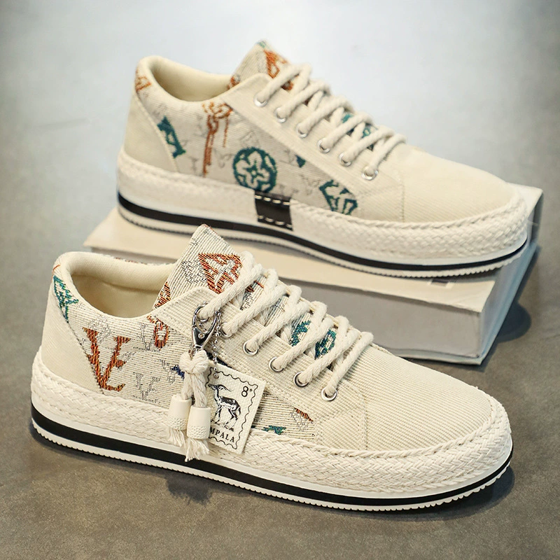 Повседневная обувь, удобные слипоны, мужская обувь, обувь для рыбалки, повседневные кроссовки с цветовыми блоками, новые летние кеды 2024 года