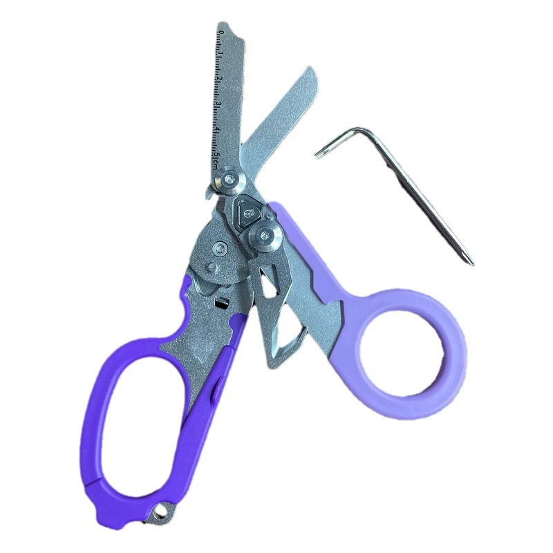 Уличные тактические складные scissors многофункциональные тактические зажимы аварийные медицинские ножницы творческий инструмент Лай