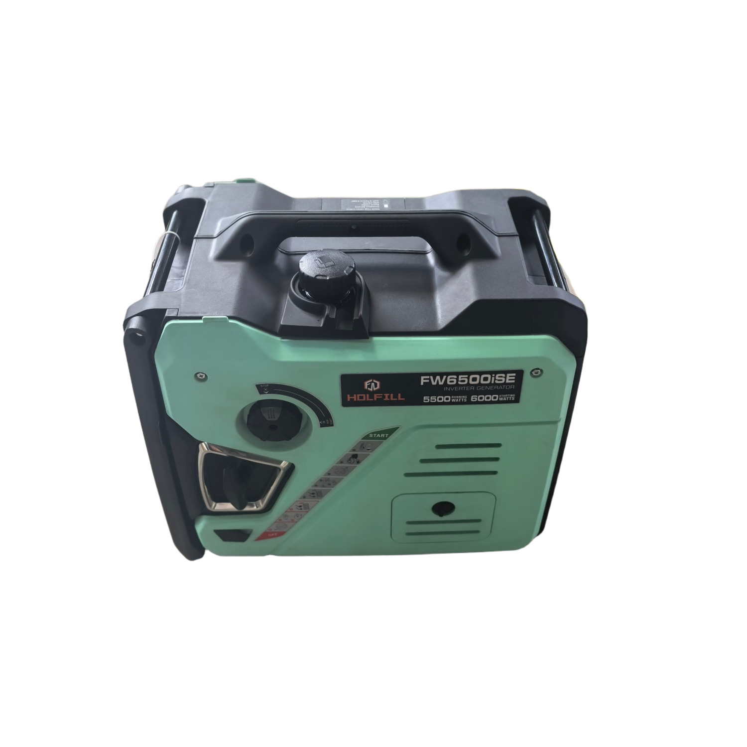 6kW 230V gasoline LPG dual-fuel silent inverter generator outdoor portable permanent magnet 50HZ