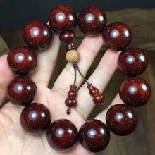 赞比亚血檀满金星手串佛珠木制品工艺品地摊直播货源爆款厂家直销