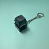 Single button-black shell-black hat