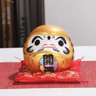 Japanese Sushi Restaurant Shop Decorations Japanese Ornaments Ceramic Bisheng Daruma Piggy Bank Creative Opening Gift