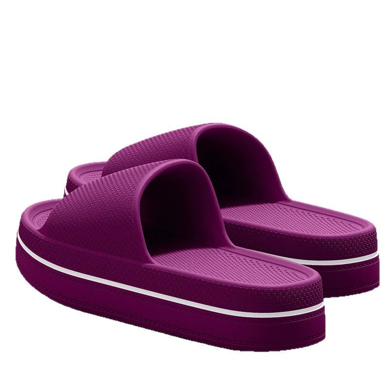 Slippers platform, summer footwear, non-slip deodorized slide