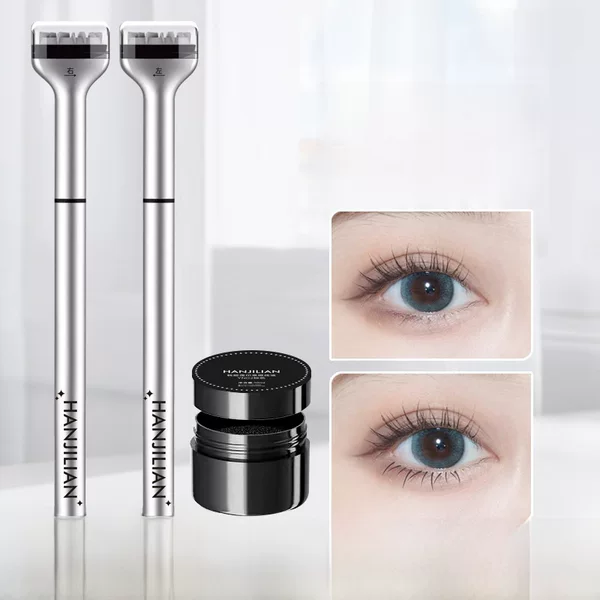 Han Jilian Double-Ended Eyelash Seal Liquid Eyeliner Pen Waterproof and Sweat-Proof Non-Smudge Lower Eyelashes False Eyelashes for Beginners