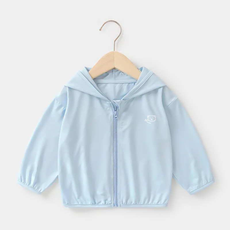 Blue [bear print] / 80 [recommended 65-75cm]