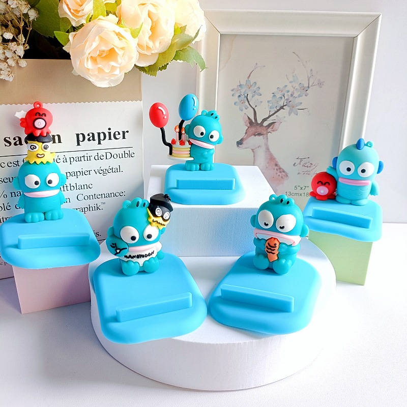 Creative cartoon clownfish stereo doll mobile phone bracket bedside desktop lazy chase drama small gift ornaments wholesale