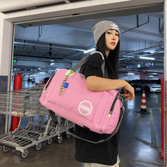 男女款運動休閒款短途外出手提旅行包家用收納行李包可套拉杆