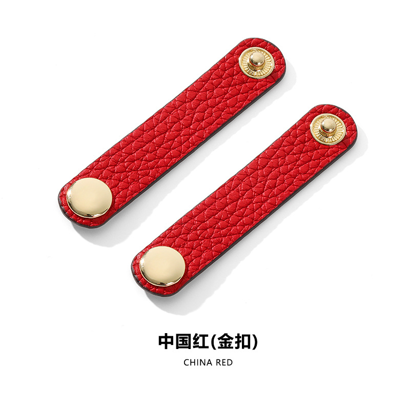 D-55 Chinese red gold buckle/2
