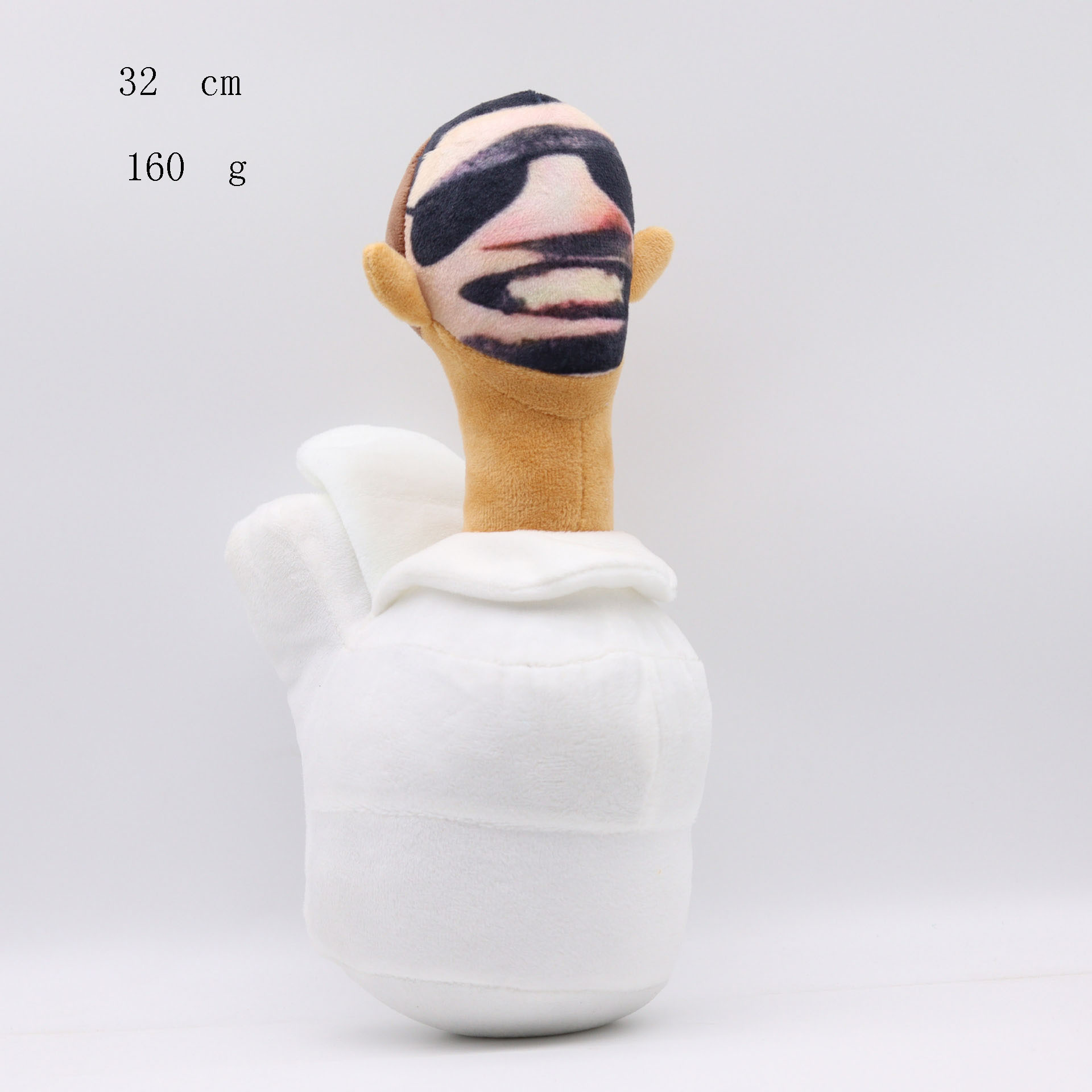 Transfronterizo nuevo inodoro persona Monitor persona audio persona peluche juguete skibidi aseo muñeca de peluche