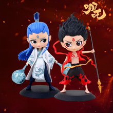 Q版动漫哪吒三太子周边手办敖丙手办桌面摆件玩具公仔