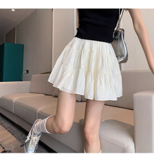 芭蕾风蓬蓬半身裙女春夏2024新款韩版高腰显瘦甜美百搭蛋糕短裙子