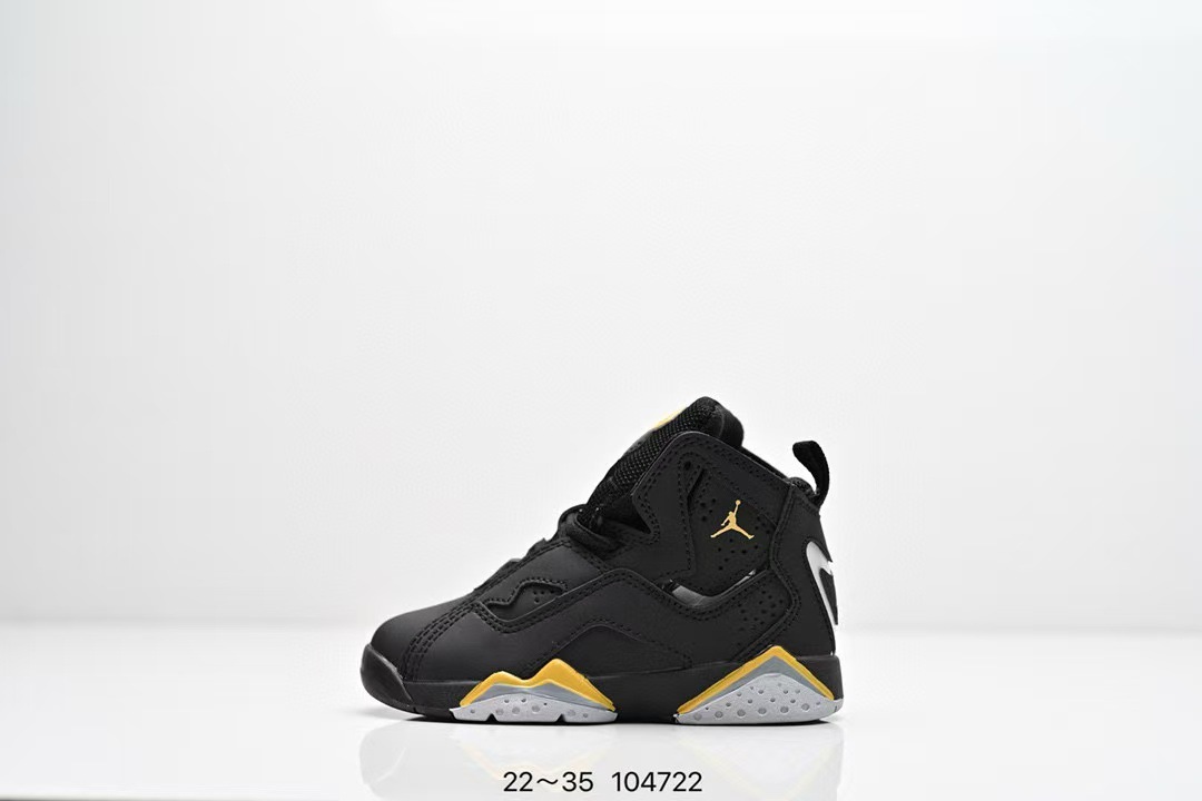 Clásico aj7 negro samurai zapatos infantiles cordones para niños y niñas correr zapatos de baloncesto AJ6 zapatos casuales transpirables para hombres y mujeres
