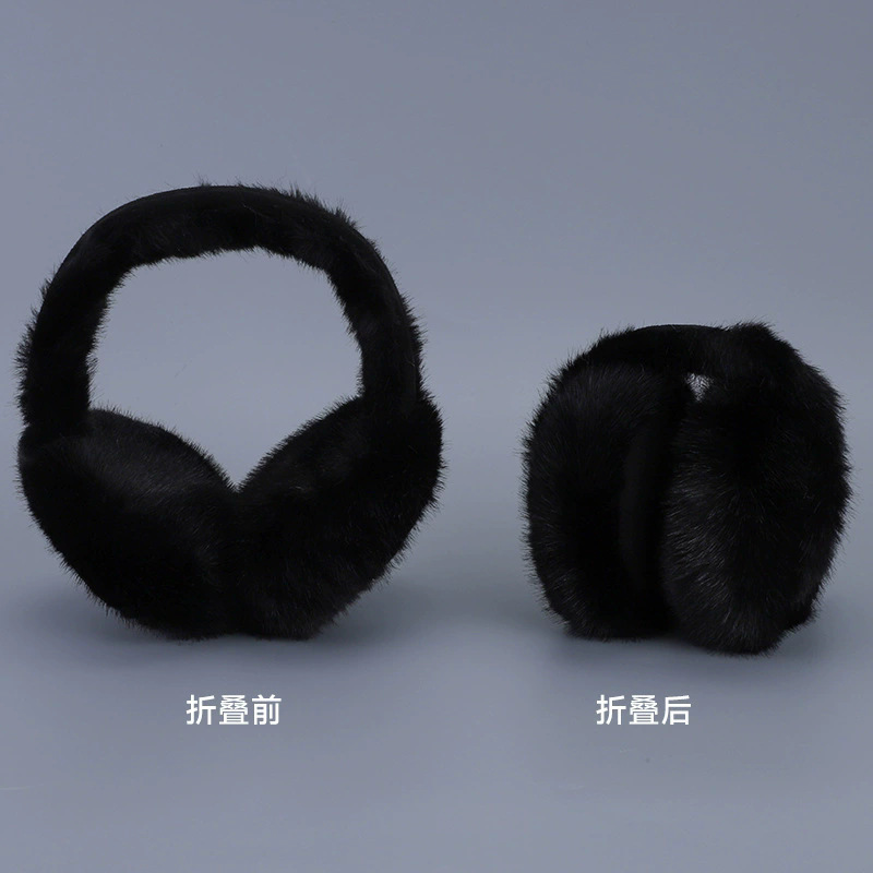麂皮绒毛绒耳罩女冬季韩版加绒保暖耳套骑行防寒耳暖防冻耳捂子|undefined