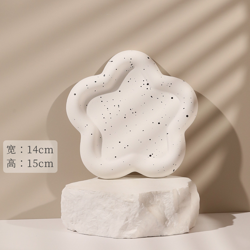 스플래시 잉크 꽃 트레이